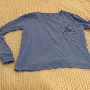 Southern Lure Kids Long Sleeve Blue Tee